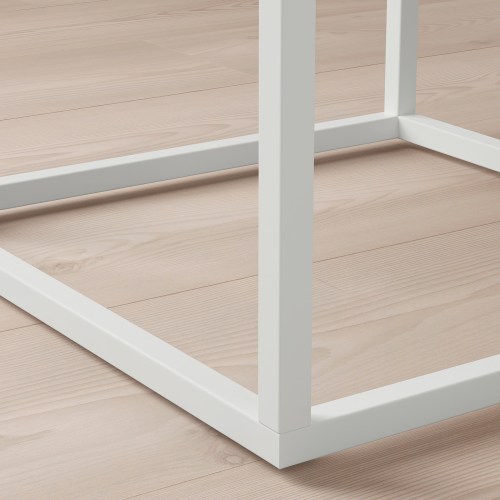 Vikhammer bedside hotsell table white